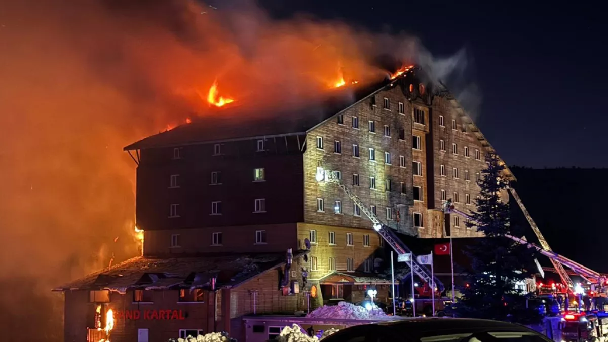 Kartalkaya otel yangını l