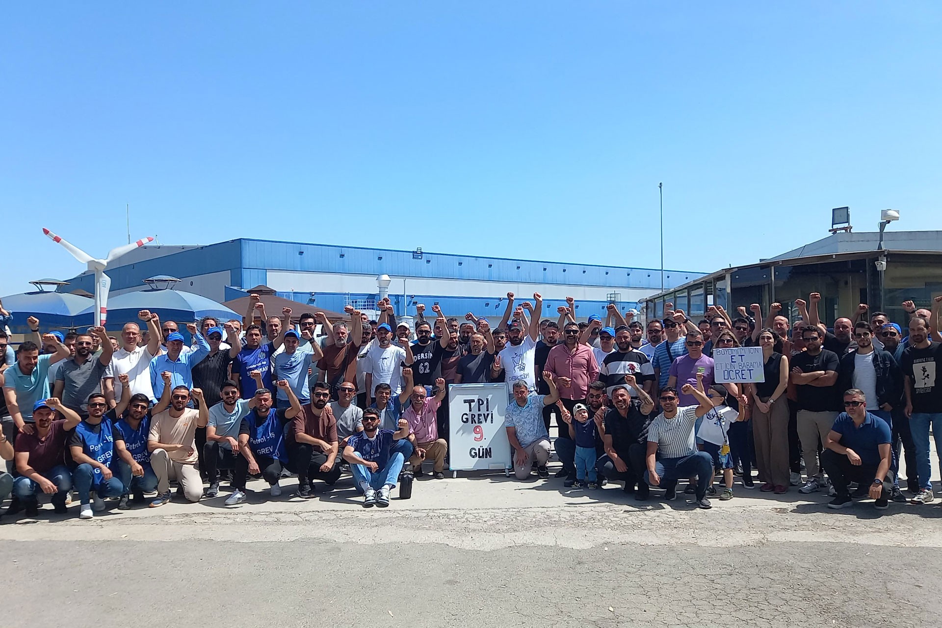 “İşçiler açken patrona huzur yok”