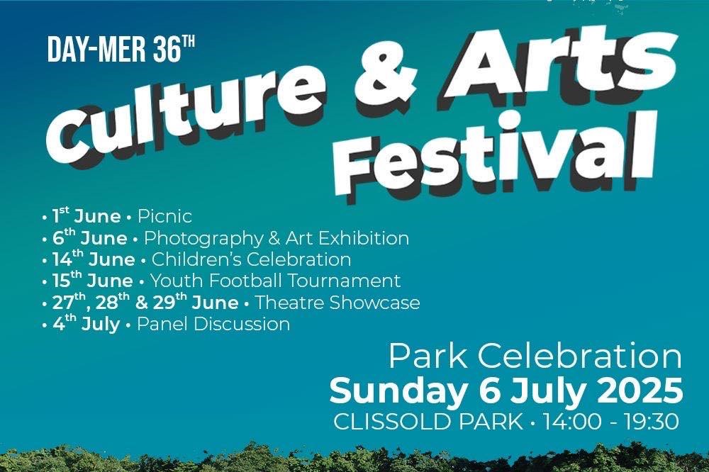 DAY-MER tarafından düzenlenen 36. Kültür ve Sanat Festivali, Londra’da başladı. Göçmen emekçilerin dayanışma ve kültürel zenginliklerini kutlayan etkinlik, 6 Temmuz’a kadar devam edecek.