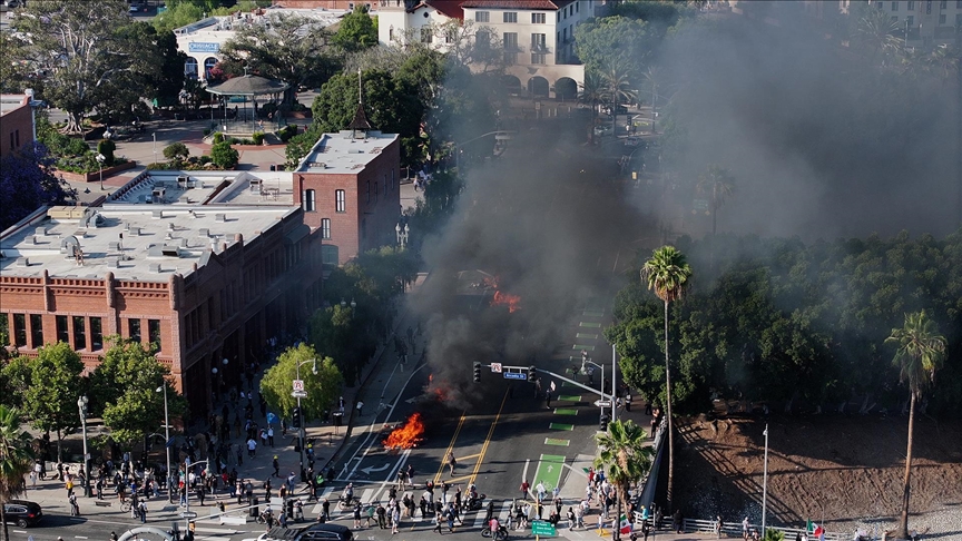 Los Angeles’ta protestolar üçüncü gününde |