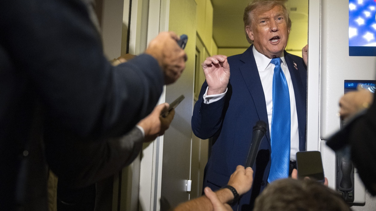 Trump: “Sondaj hemen şimdi” |