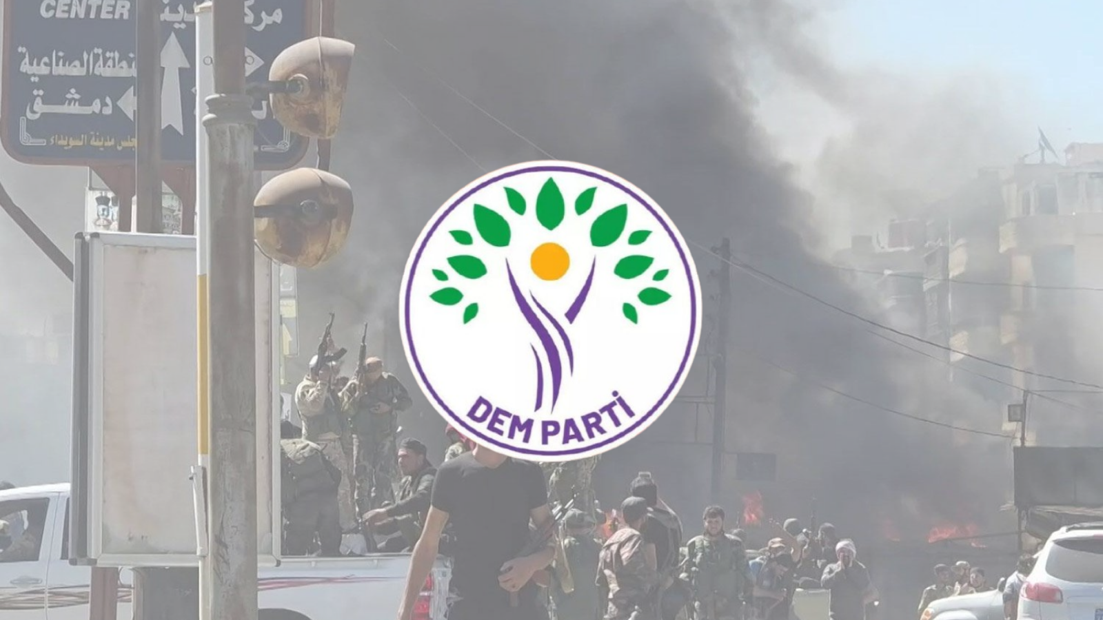 DEM Parti, Suriye’nin Süveyda kentinde Dürzi halkına yönelik saldırılara ilişkin açıklama yaptı. Açıklamada, HTŞ öncülüğünde kurulan Suriye geçici hükümetinin operasyonlarının katliam boyutuna ulaştığı ifade edildi.