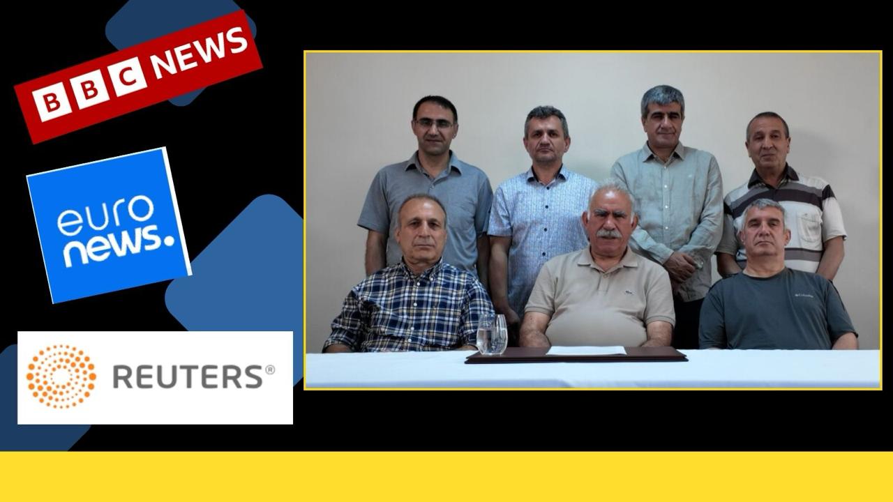Öcalan’ın açıklaması dünya basınında |