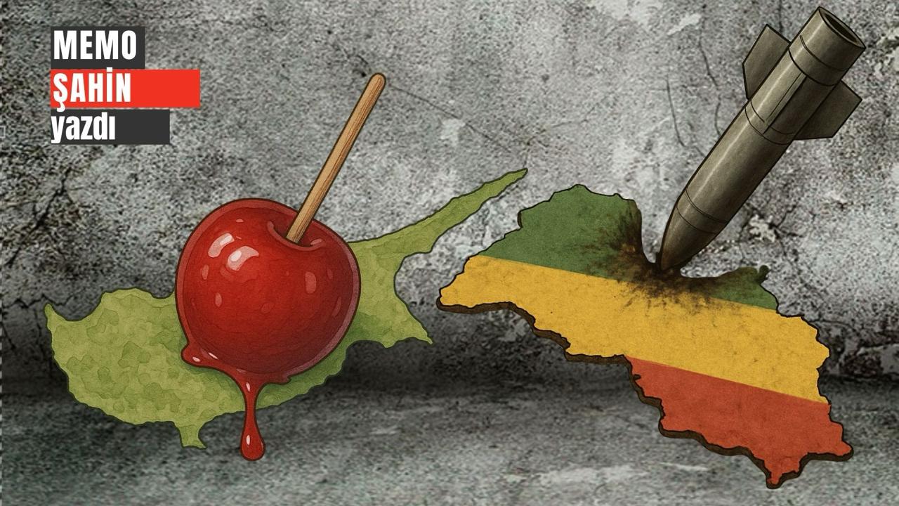 Kıbrıs’ta Türk‘e devlet, Kürdistan’da Kürd‘e esaret, öyle mi?