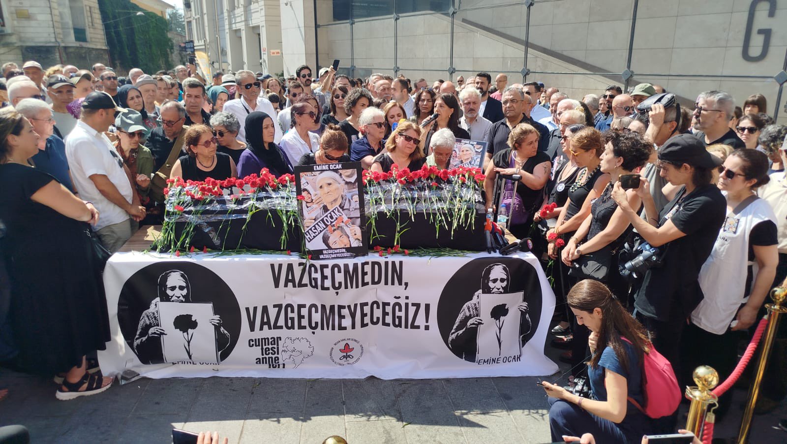‘Vazgeçmedin, vazgeçmeyeceğiz’ |