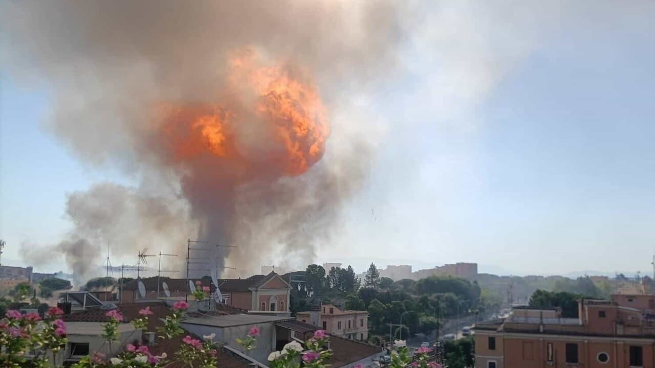 Roma’da şiddetli patlama |