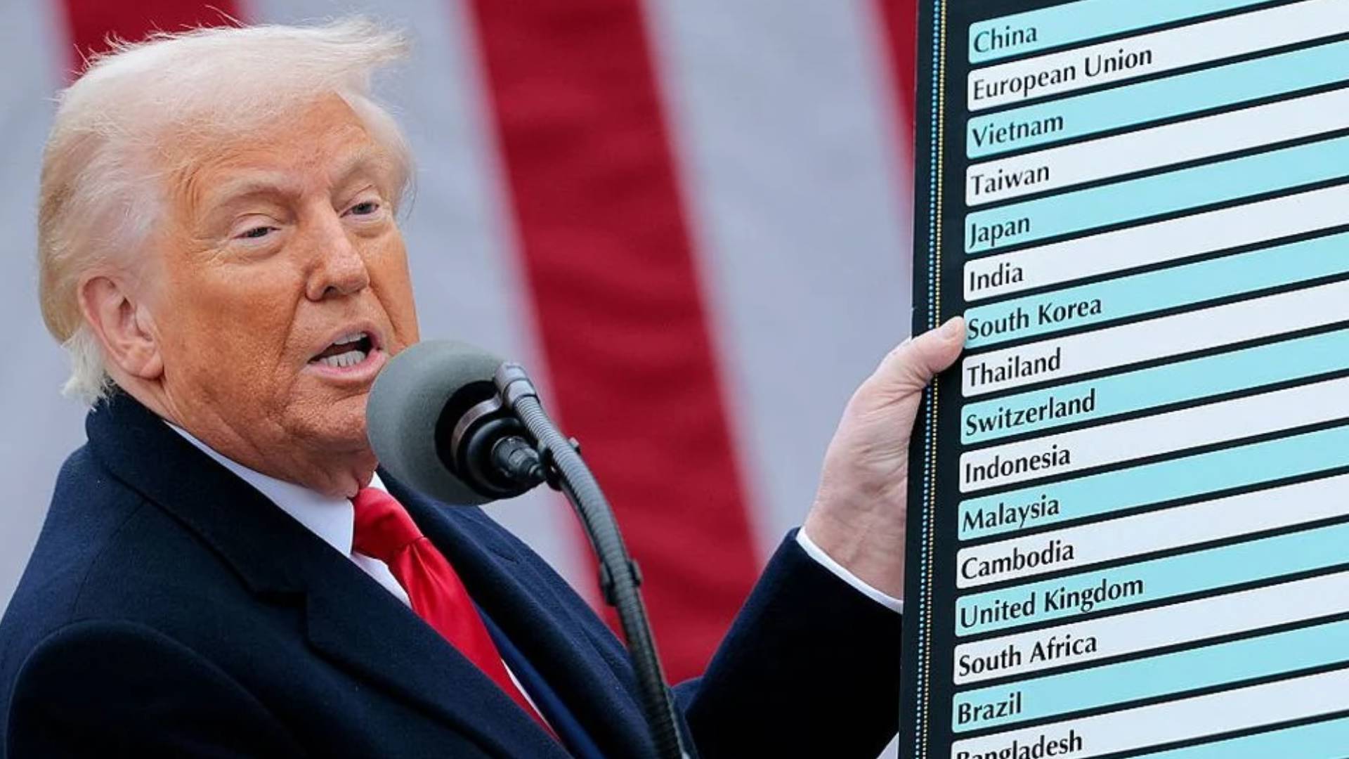 ABD Başkanı Donald Trump’ın "Amerika için büyük gün" olarak tanımladığı yeni gümrük tarifeleri yürürlüğe girdi. Avrupa Birliği’nden Brezilya’ya, Kanada’dan Hindistan’a kadar yaklaşık 70 ülke yüksek vergilerle karşı karşıya. Almanya endişeli, İsviçre şaşkın, Brezilya öfkeli. İşte yeni küresel ticaret savaşının detayları...