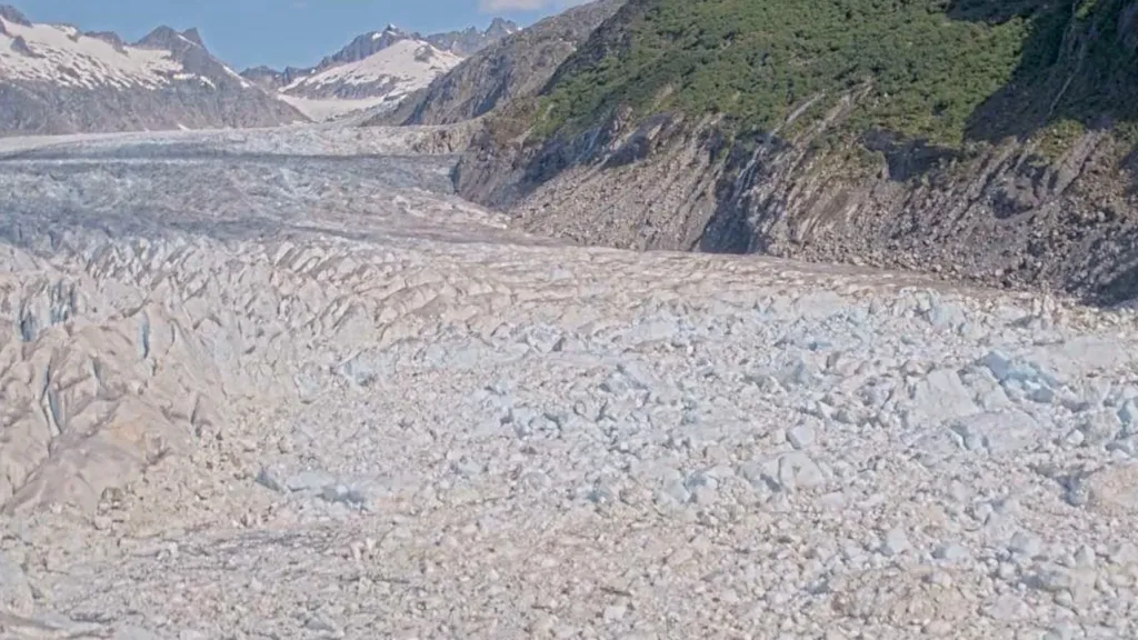 Alaska’da buzul gölü taştı |