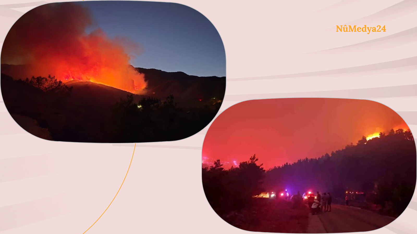 Silifke ve Hassa’da orman yangını |