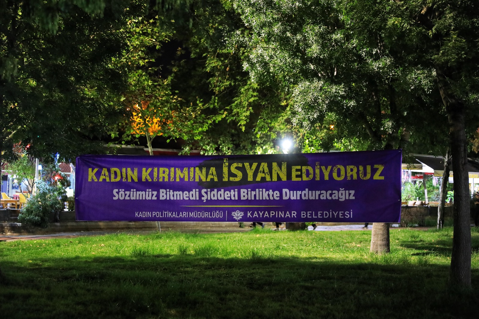 “Sözümüz bitmedi, şiddeti birlikte durduracağız!” |