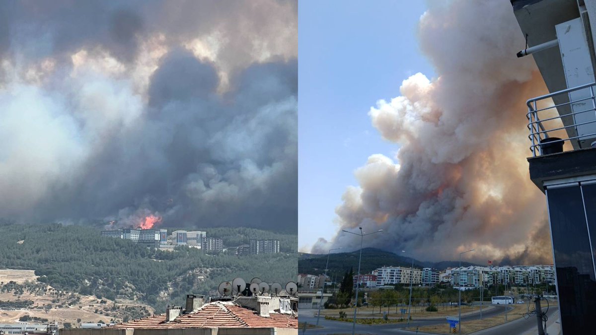 4 kentte orman yangını |