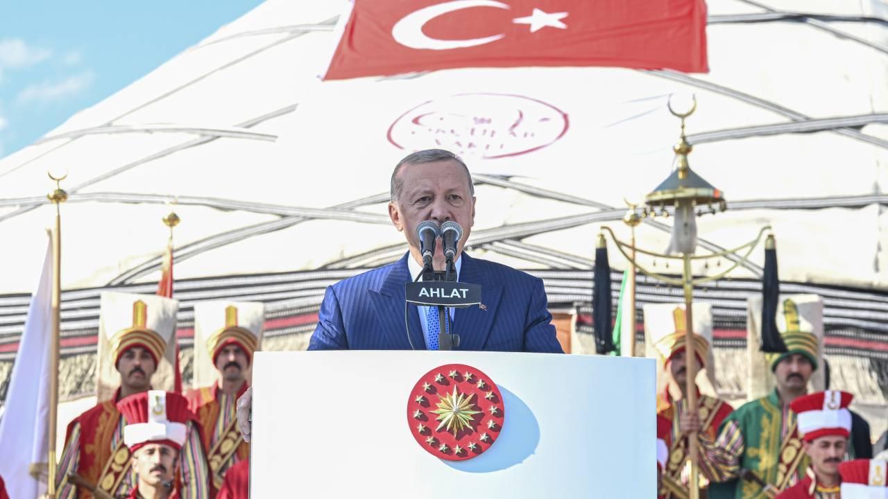 Erdoğan’dan Ahlat’ta birlik mesajı: