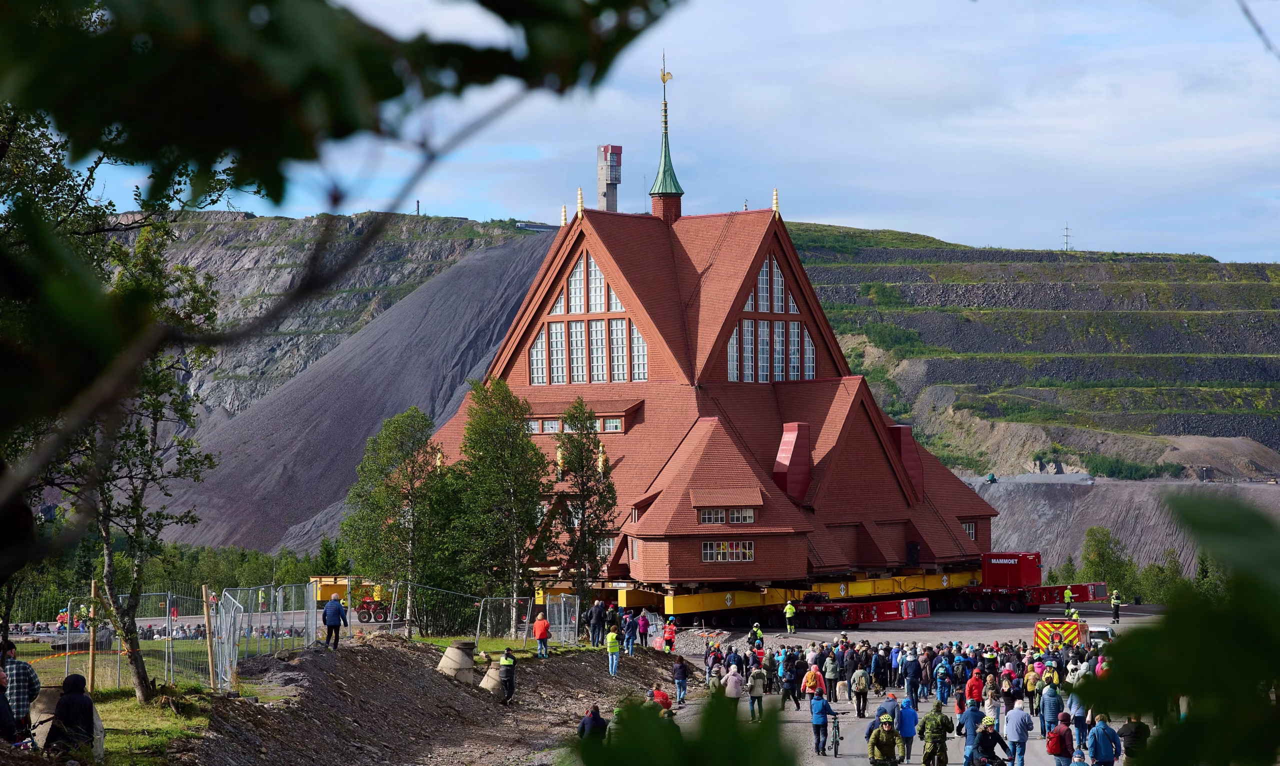 Kiruna Kyrka’nın yolculuğu iki gün sürecek |