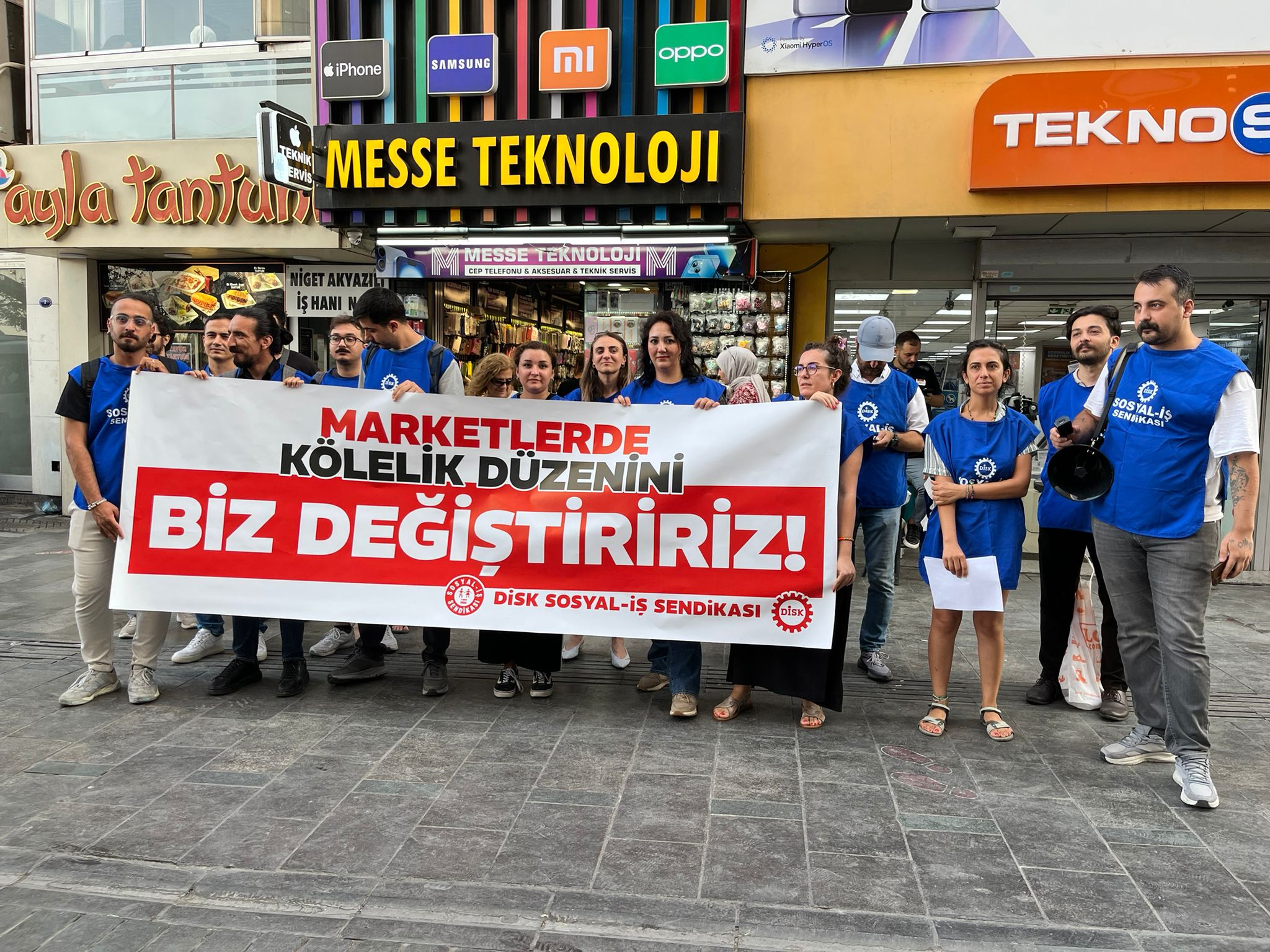 Marketlerde “kölelik mesaisi” |