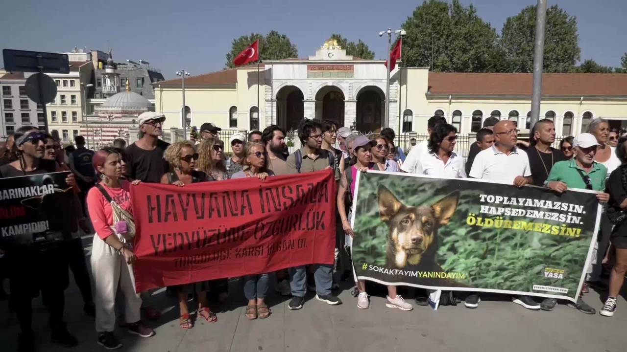 İstanbul Valisi protesto edildi |
