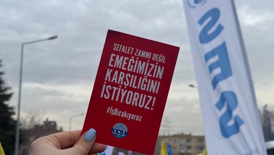 Uyarı grevi: Kamu emekçileri iş bırakıyor |