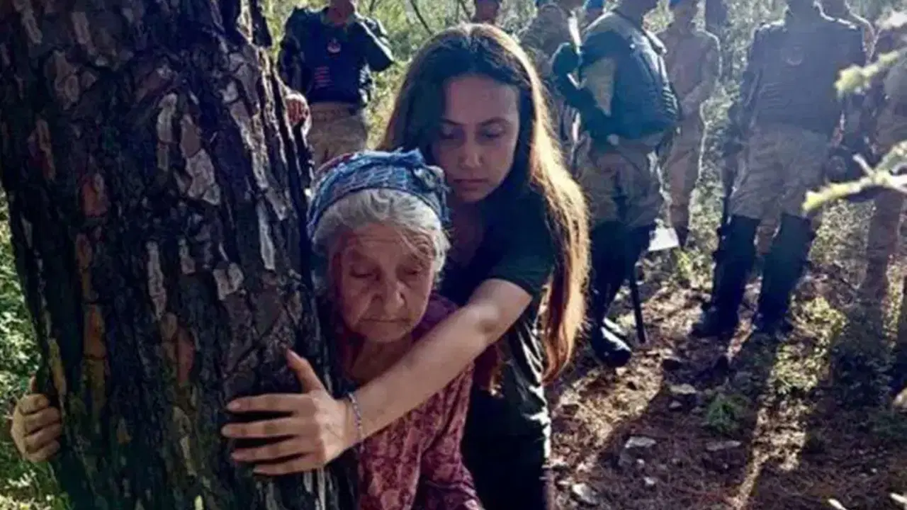 Akbelen Direnişinin simge ismi Zehra Yıldırım |