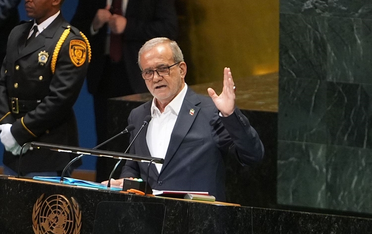 Pezeşkiyan BM Genel Kurulu’nda konuştu |