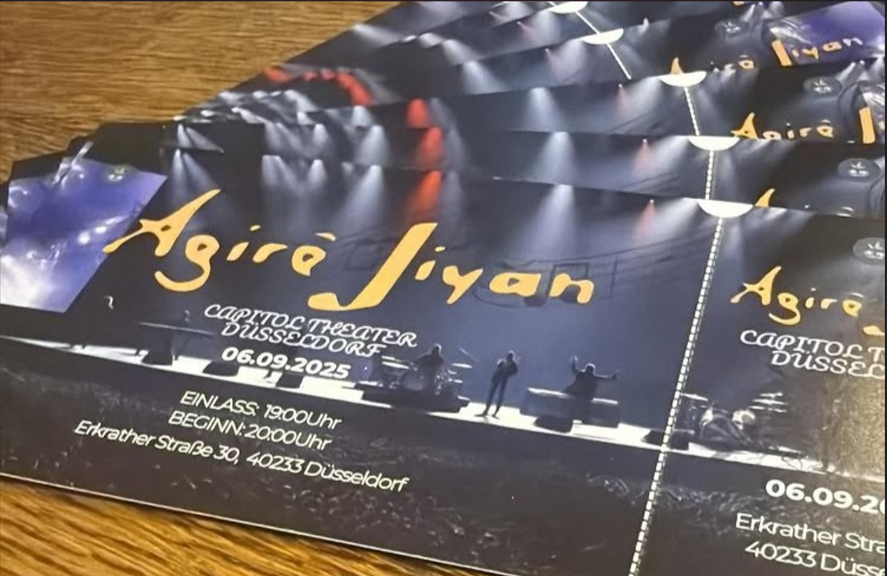 90'ların kült müzik gruplarından olan Agiri Jiyan, Avrupa'da yaşayan hayranlarıyla yarın Düsseldorf'ta buluşacak. 