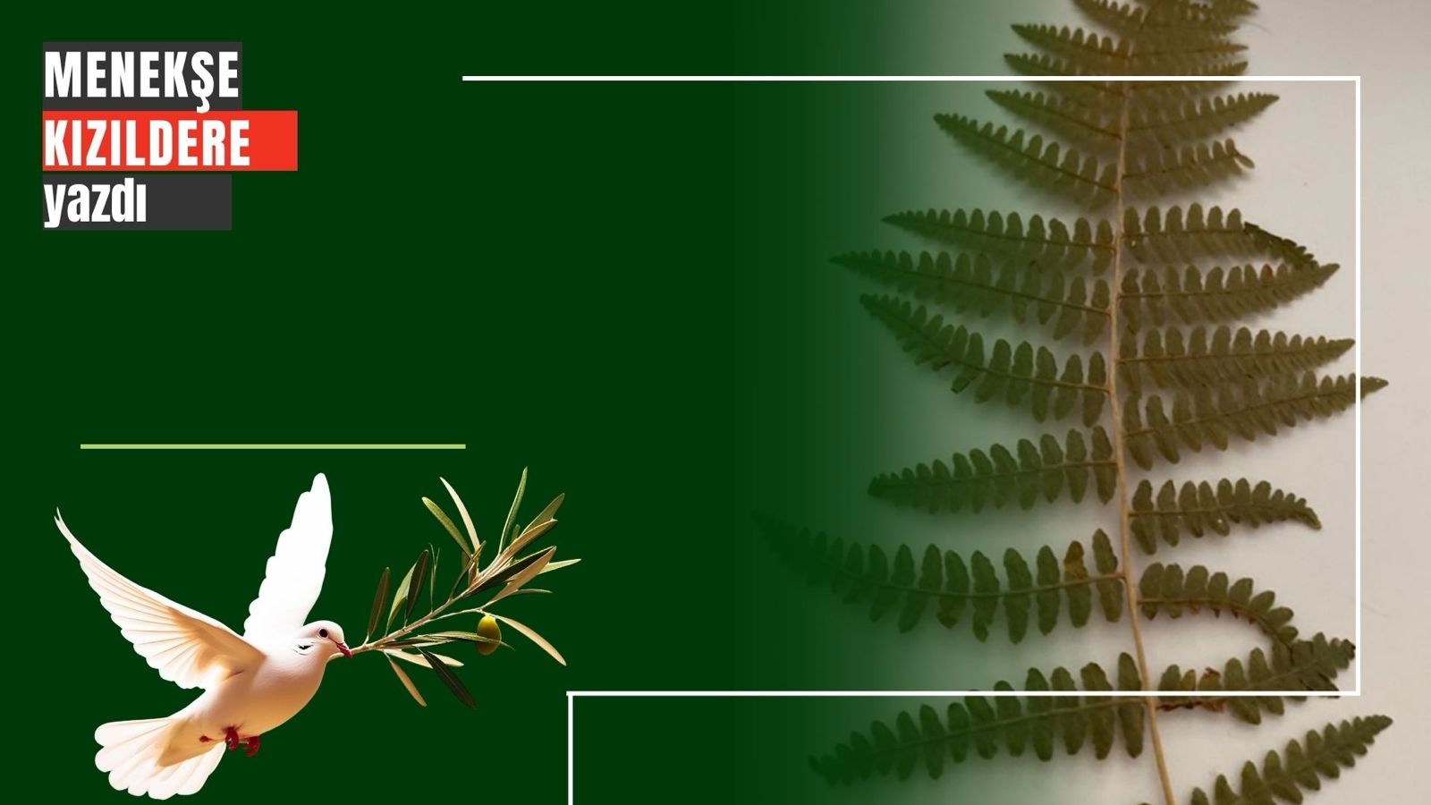 Menekşe KIZILDERE Barış süreçleri yalnızca savaşların bitirilmesiyle değil, toplumların yeniden inşası ve doğayla kurulan ilişkinin onarılmasıyla mümkündür. Bu noktada kadınların mücadelesi ve ekoloji hareketleri, çatışma çözümünde göz ardı edilemeyecek bir güç olarak öne çıkıyor. Tarih boyunca kadınlar hem yaşamı koruma sorumlulukları hem de toplumsal cinsiyet rollerinin dışında geliştirdikleri alternatif siyasetle, barış masalarının gerçek sahipleri olmuşlardır. […]