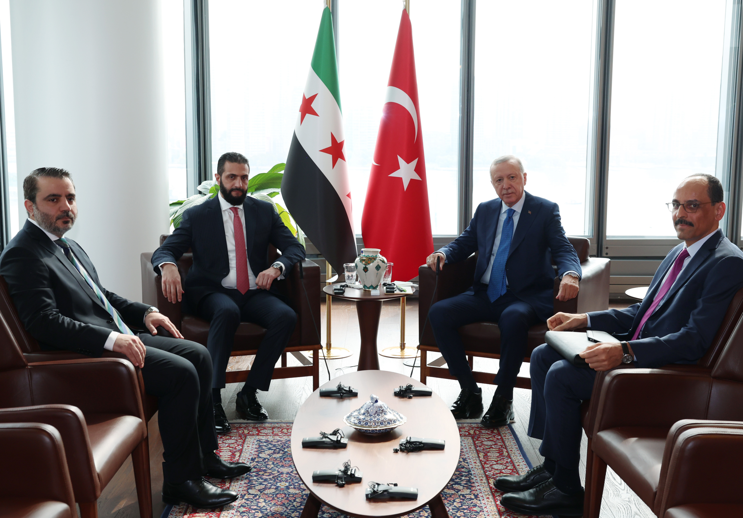 Erdoğan-Şara ABD’de bir araya geldi |