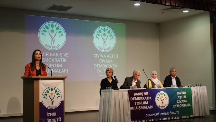 DEM Parti Eş Genel Başkanı Hatimoğulları: