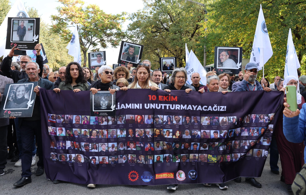 Ankara Gar Katliamı’nda hayatını kaybedenler anıldı I