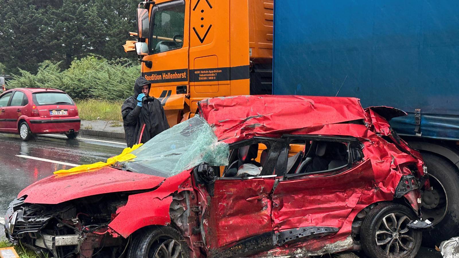 Rize’de trafik kazası |