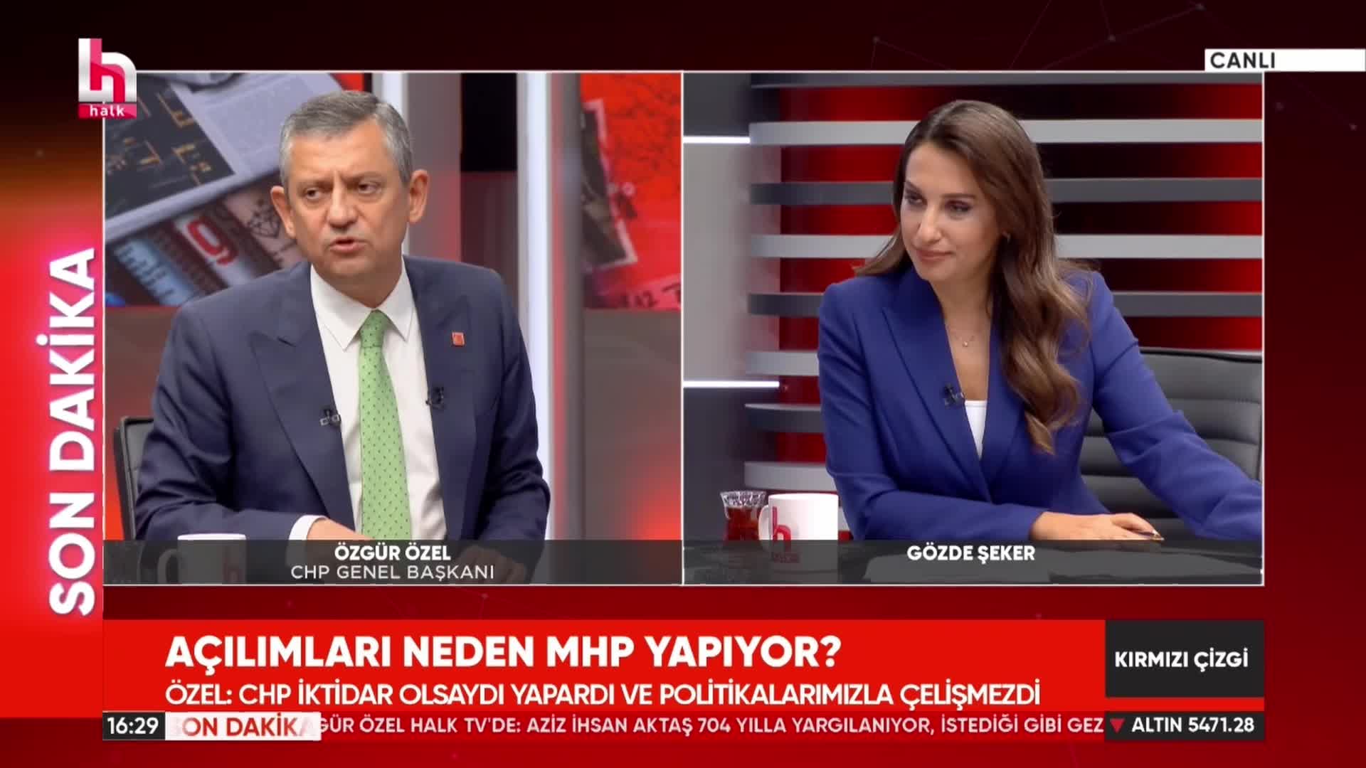 CHP lideri Özel: |