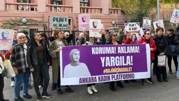 Rojin Kabaiş’e ne oldu? | — Kadınlar Adalet Bakanlığı’nın önünde: Adalet nerede? görseli