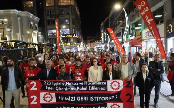 Van’da işten atılan 223 işçi: