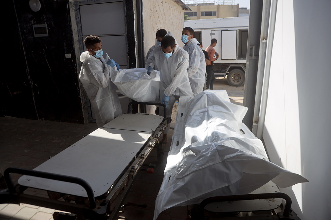 Gazze’de cenaze takası vardı |