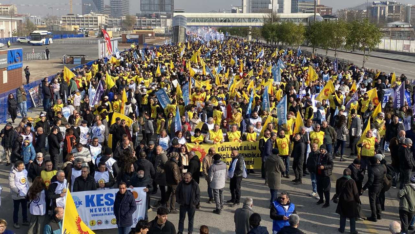 Emekçiler 6 koldan yürüyüş başlatıyor I