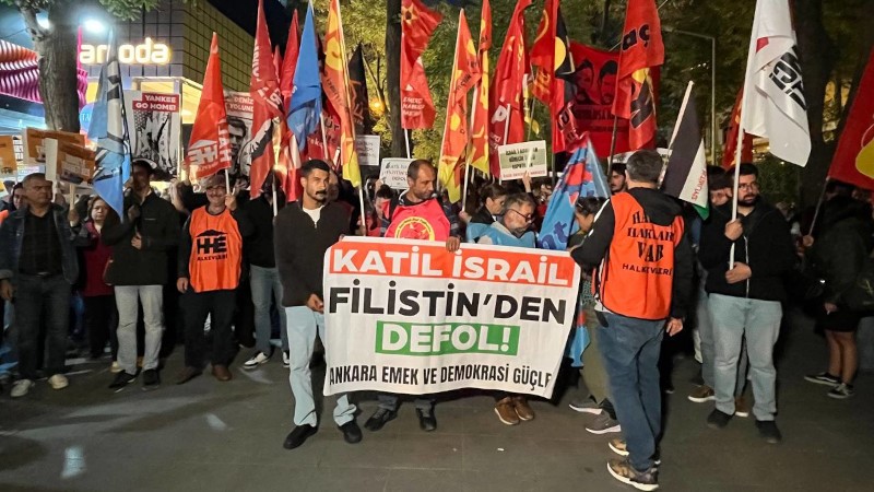 Polis İsrail’i protesto edenlere izin vermedi |