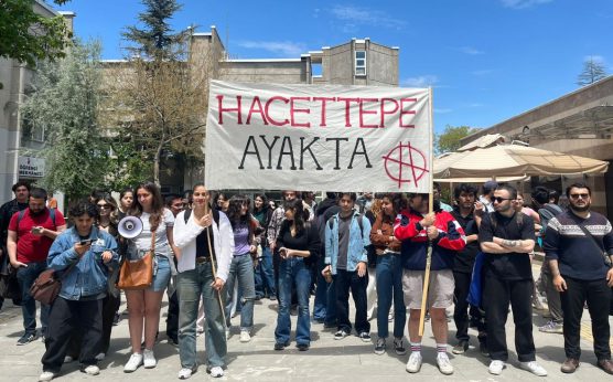 Hacettepe Üniversitesi’nde eylem l