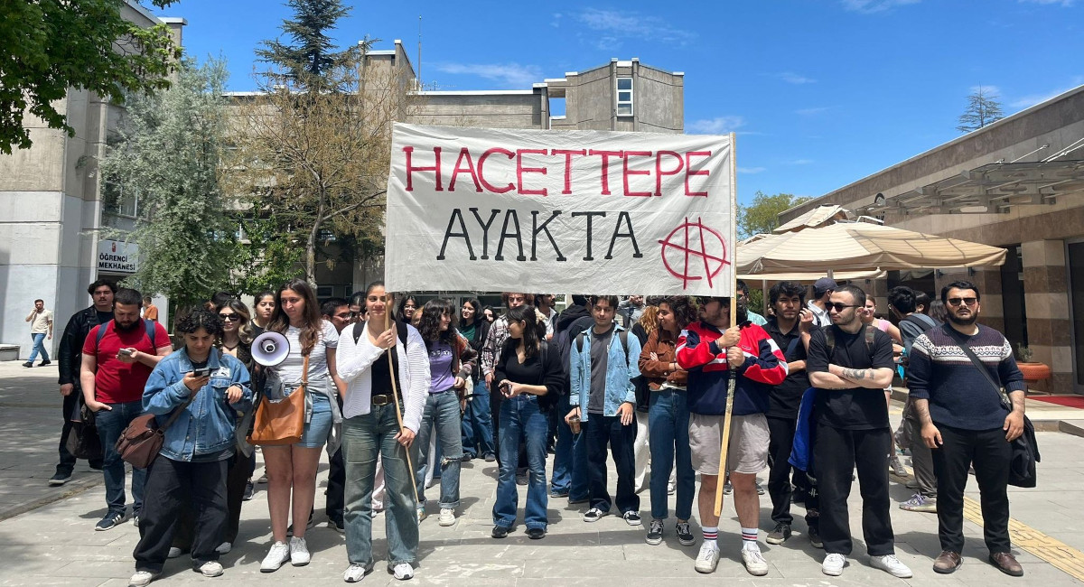 Hacettepe Üniversitesi’nde eylem l