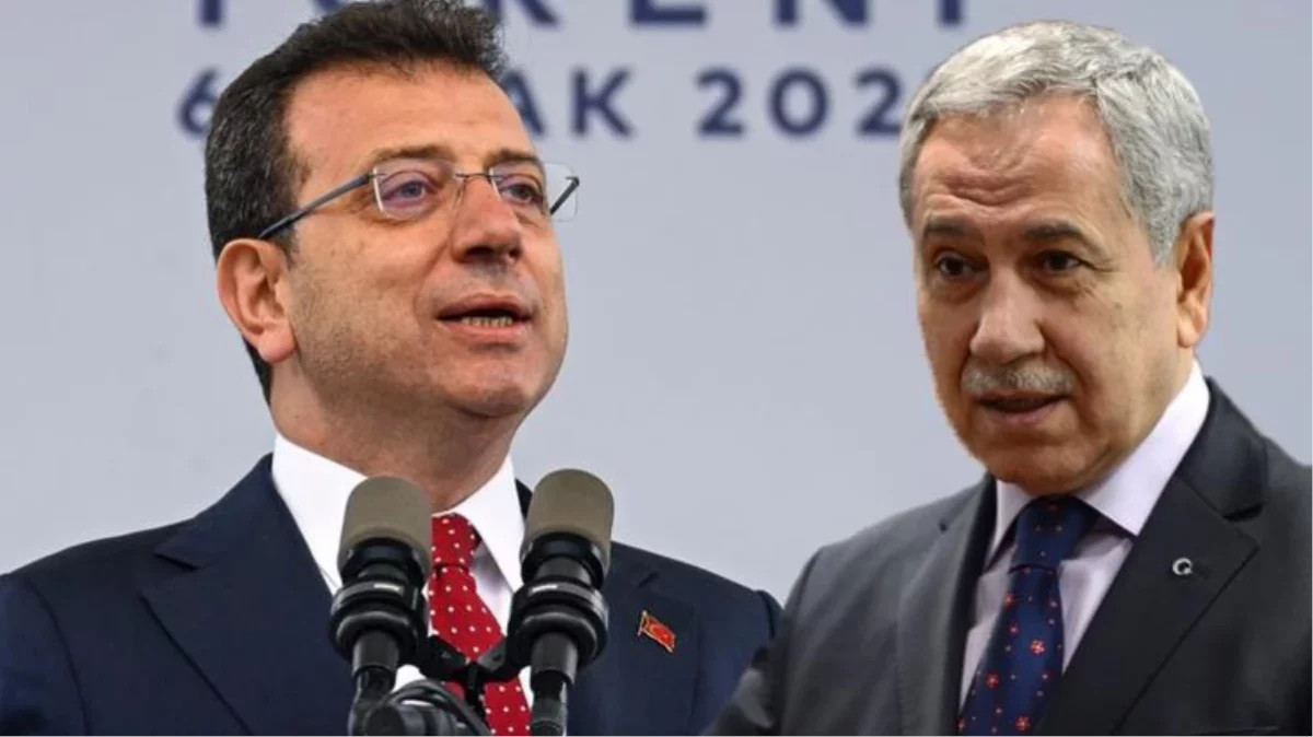 Bülent Arınç’tan İmamoğlu çağrısı |