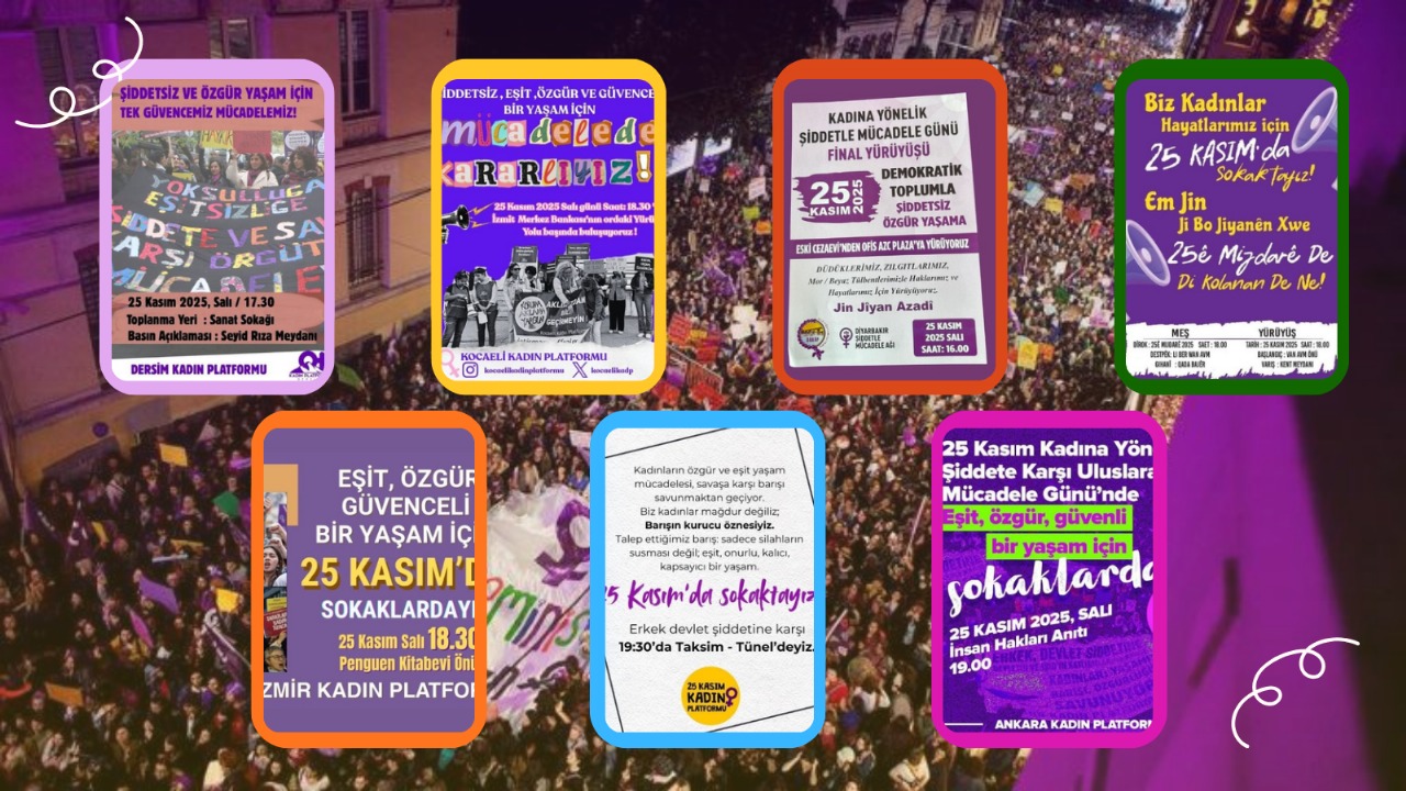 Kadınlar şiddete karşı sokakta I