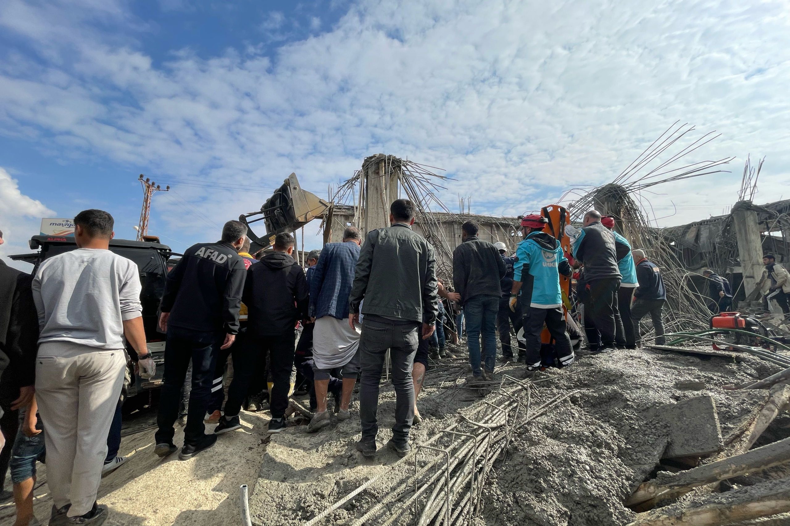 Urfa’da inşaatta göçük |