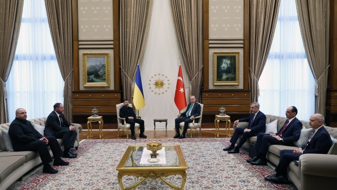 Rusya – Ukrayna savaşı | — Zelenskiy Erdoğan ile görüştü görseli