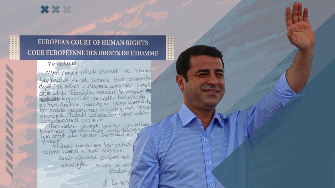 Selahattin Demirtaş ve tüm siyasi tutsaklar nezdinde |