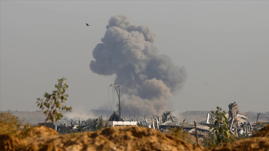 Ateşkes ilan edilmişti | — İsrail bir kez daha Gazze’yi vurdu görseli