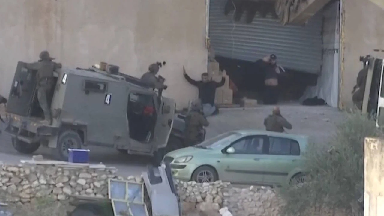 İsrail askerleri Batı Şeria’da |