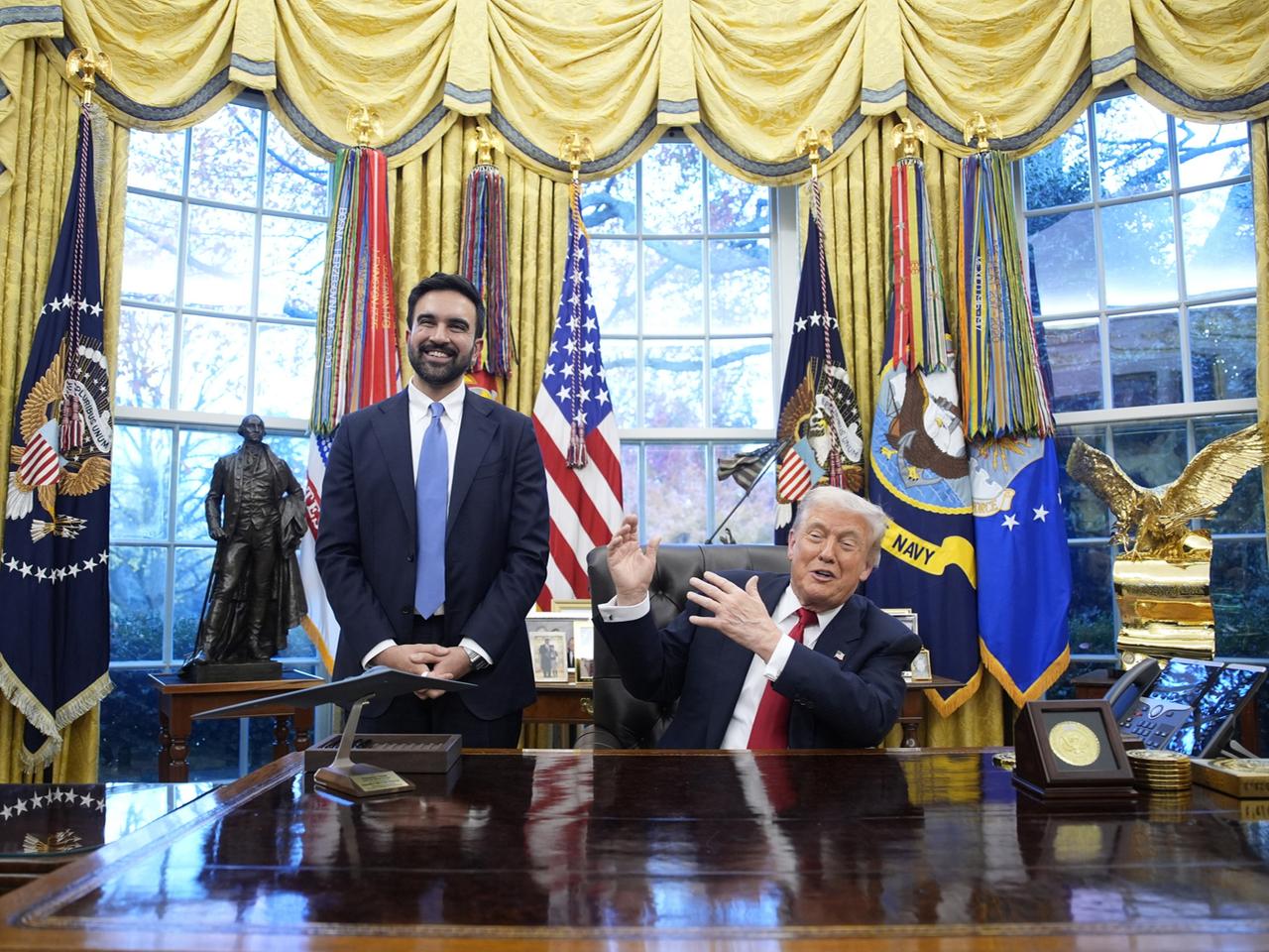 Seçimden önce seçimden sonra | — Trump ile Mamdani görüştü: Dün dündü, bugün bugündür! görseli