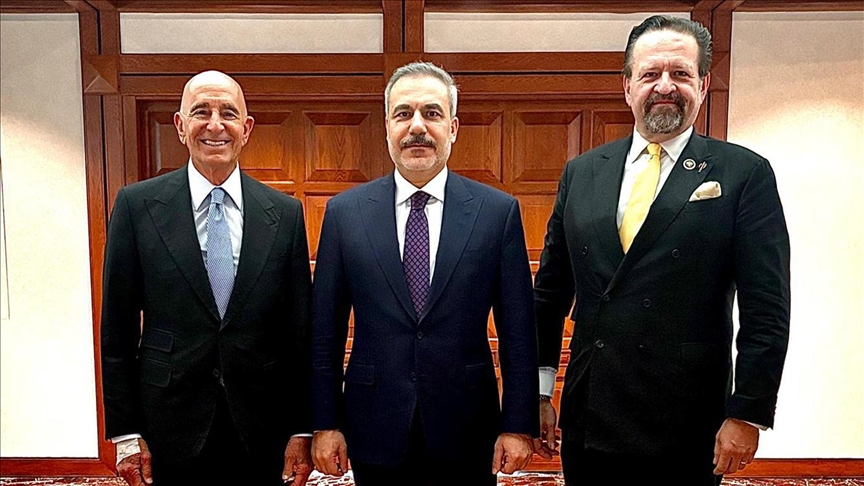 Washington’da kritik toplantılara katılmışlardı | — Fidan, Barrack ve Gorka ile görüştü görseli