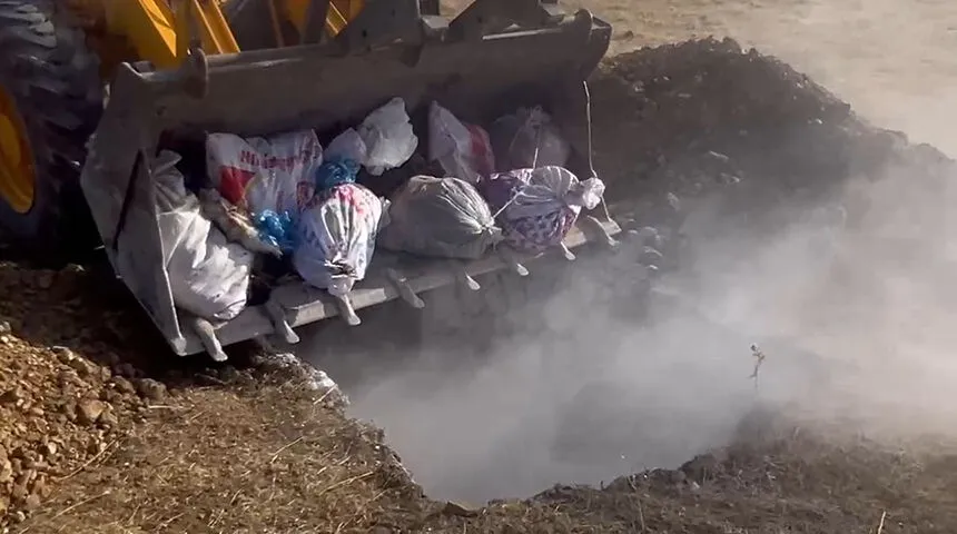Tarım ve Orman İlçe Müdürlüğü’nden kuş gribi vahşeti |