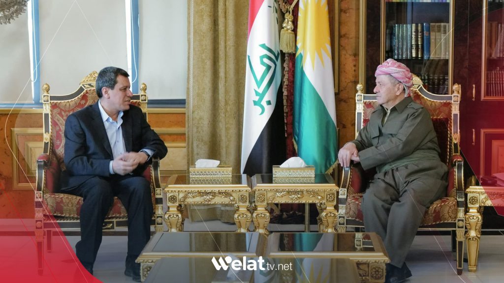 Ortadoğu Barış ve Güvenlik Forumu | — Mazlum Abdi, Mesud Barzani ile görüştü görseli