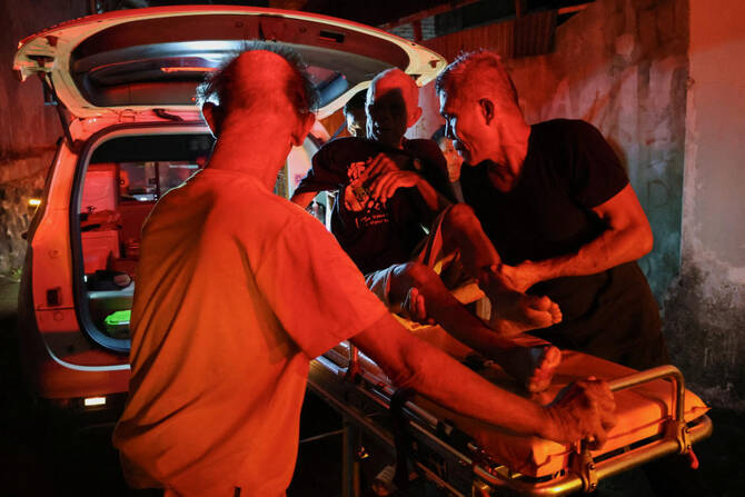 Huzurevinde yangın |