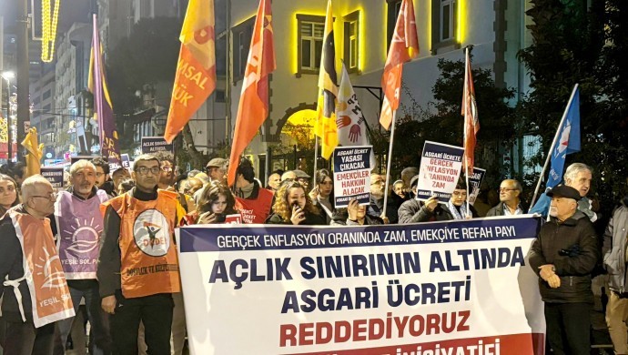 Asgari ücret tepkisi | — "28 bin TL, emekçinin nefessiz bırakılmasıdır" görseli