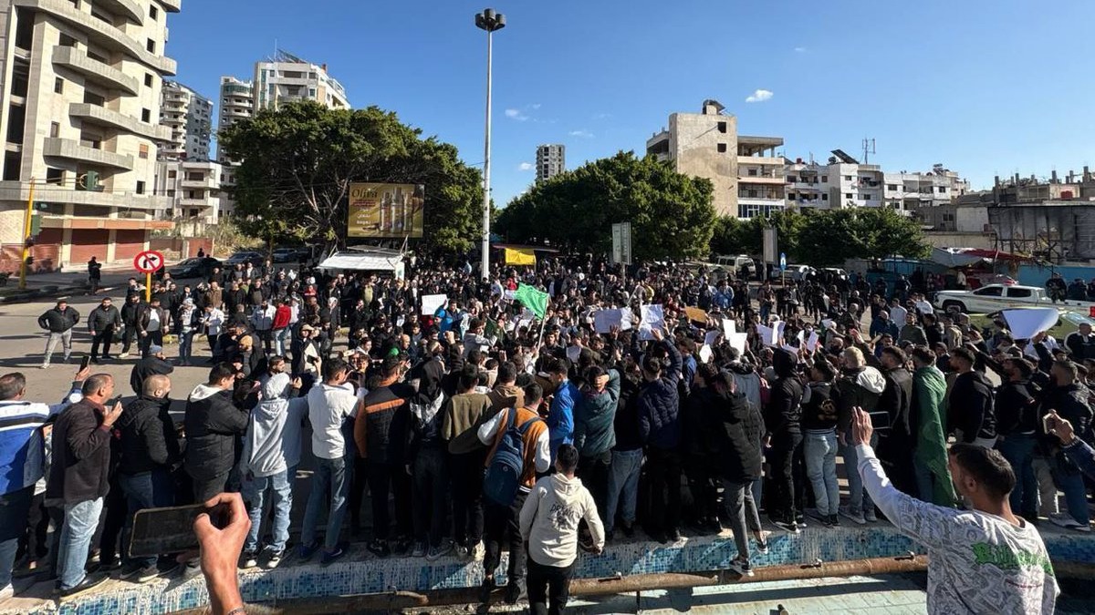 Humus saldırısı protesto ediliyor |